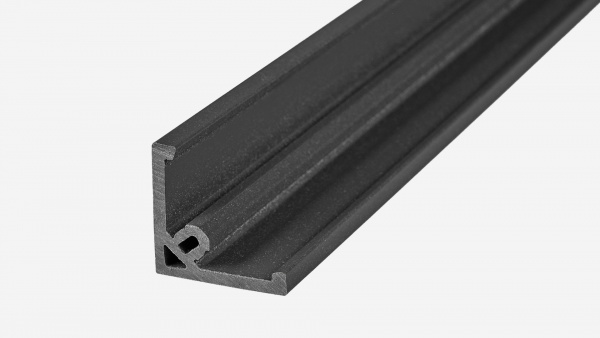 Профиль угловой Варяжский Композит 3000x50x50 мм, Серый